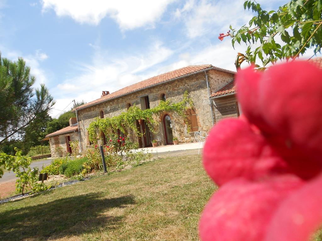 Chambres D'Hotes Le Chateau Rouge Saint-Germain-sur-Moine Eksteriør bilde